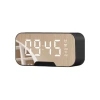 2024 Factory-direct supply alarm clock, Bluetooth speaker, radio with phone stand, card insert, portable mirror small speaker Item Picture